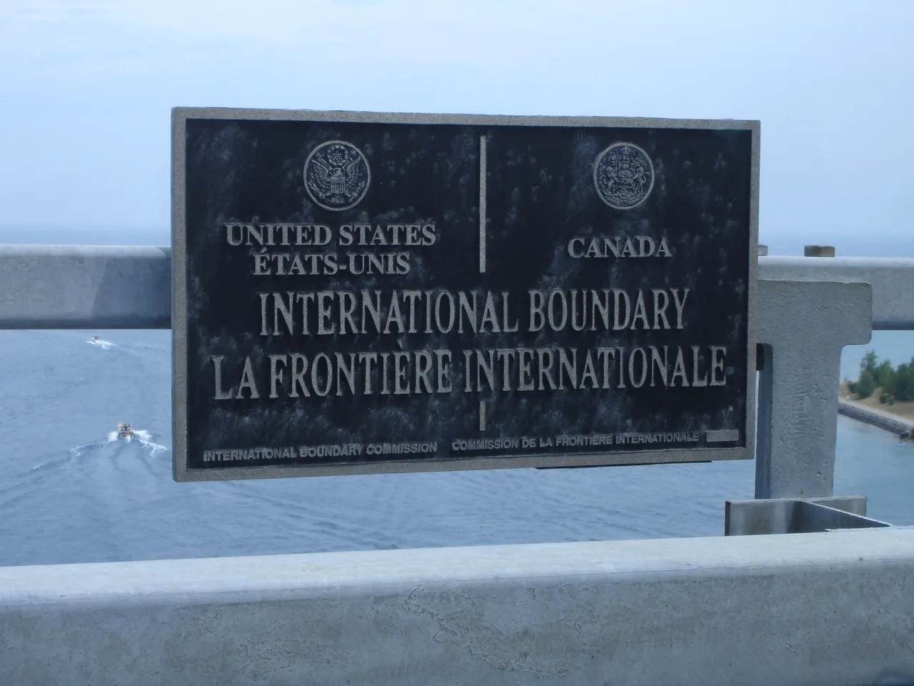 The U.S-Canada border