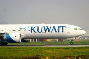 A file image of a Kuwait Airways aircraft.