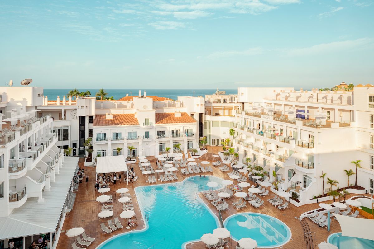 The Sunwing Fañabé Beach hotel in Tenerife.